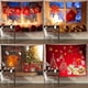 thumbnail image 2 of Fondo de Navidad, tela decorativa, pared de chimenea de Navidad, tela para colgar, árbol de Navidad, diseño de celebración de vacaciones en casa, 2 of 6