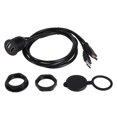 thumbnail image 2 of Cable de montaje empotrado de panel de extensión compatible con USB 2.0 y HDMI para coche, motocicleta, barco, 2 of 6