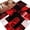 Red, variant on Yellow Black Round Area Rug 6Ft Washable Circle Rugs for Bathroom Office, Modern Abstract Art Botanical Non-Slip Carpet Floor Mats Indoor Outdoor Carpet Runner Aesthetic Home Decor