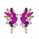 thumbnail image 3 of Pendientes colgantes de cristal multicolor exagerados con diamantes de imitación brillantes de lujo, 56722-MT, 3 of 5