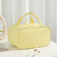 thumbnail image 3 of TACILIP Makeup Bag, Large-capacity Portable Cosmetic Bag with Three-layer Partitions for Storage, 3 of 6