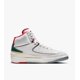 thumbnail image 4 of Ni - ke Ni - ke Air Jordan 2 II Retro Origins White Fire Red DR8884-101 7.5 Italy Italian, 4 of 5