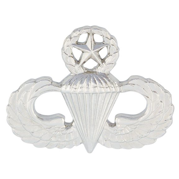 Army Master Parachute Badge Full Size Mirror Finish