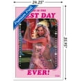 thumbnail image 5 of Mattel Barbie: The Movie - Best Day Ever Wall Poster, 22.375" x 34" Framed, 5 of 6