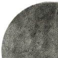 thumbnail image 5 of SAFAVIEH Paris Darwin Plush Polyester Shag Area Rug, Silver, 5' x 5' Round, 5 of 6