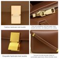 thumbnail image 4 of Bolso Hombro Mensajero Con Solapa Y Correa Ajustable PU para Mujer, 4 of 9