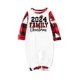 thumbnail image 2 of Zwiiyzr Family Christmas Pjs Matching Sets Holiday Jammies for Baby Matching Family Sets Christmas Casual Printed Jumpsuit Romper Home Wear 2025 Red, 2 of 6