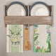 thumbnail image 1 of Paño de cocina con estampado decorativo de flores de tulipán y margaritas, 1 of 5
