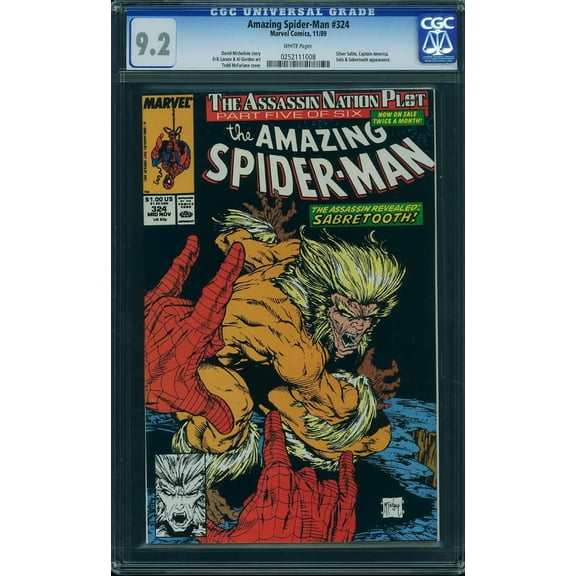 Amazing Spider-Man #324 - CGC 9.2 Comic Book