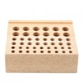 thumbnail image 2 of Leather Craft Tool Wood Rack, Reasonable Hole Position Design Very Useful Tool Holder Leather Craft Tool Holder  For Life For Home For Work For Studio, 2 of 8