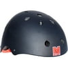 McTwist Solid Black Certified Skateboard Helmet