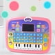 thumbnail image 4 of Tableta para niños, almohadilla de aprendizaje con LED para enseñar el alfabeto, números, matemáticas, desarrollo temprano, juguete electrónico interactivo, regalos de Navidad, juguetes para bebés., 4 of 8