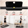 thumbnail image 2 of Hiii Metal Gray Walking Machine, Small Armrest Model, Small Office and Home Fitness Equipment, Slow Exercise Equipment, For Indoor Use, Silent Setting, Recreational Exercise, With Remote Control, 2 of 8