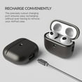 thumbnail image 6 of VRS Design Airpods Case for Airpods 3 (2021), [Modern] Neat & Durable Hard Shell Rugged Shockproof Protective Cover (Metal Black), 6 of 8