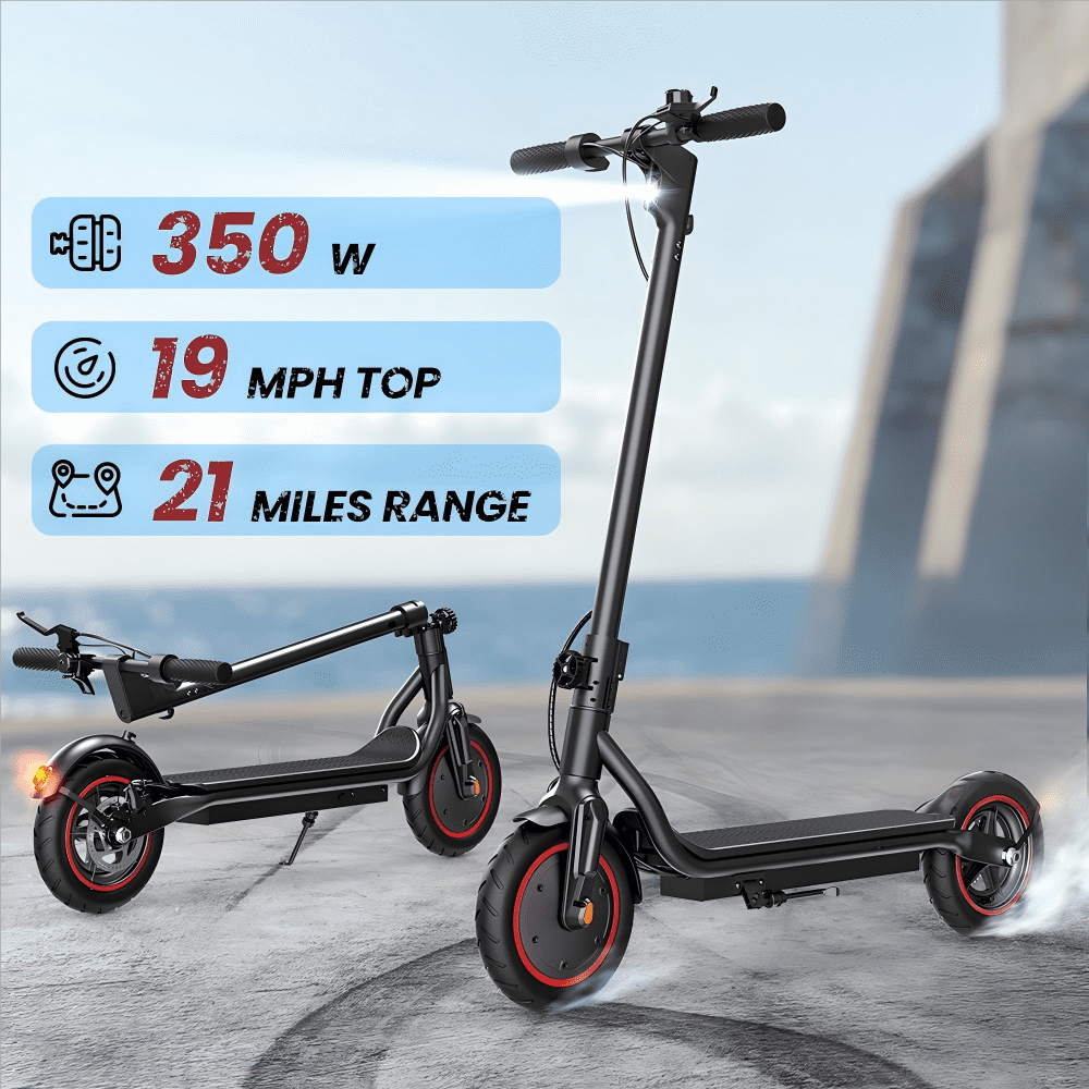 Trottinette électrique IScooter Pliable 8,5 Pouces - Parfaite Pour Ados Et Adultes, Moteur 350W, Autonomie 30 Km, Vitesse Max 25 Km/h, Charge 100 Kg - 11