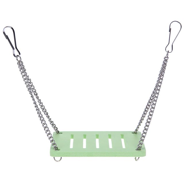 Tablero colgante de madera Hamster Hammock Swing Plate Pet Toy Animal Gift (Verde) Tmvgtek Oficina Multiescena Multifunción