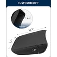 thumbnail image 5 of KBH Center Console Cover for Honda CRV Accessories 2017-2022, Leather Middle Console Armrest Cover Protector for Car Interior, Black, 5 of 8