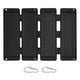 thumbnail image 1 of Uadme Panel Solar, Cargador De Panel Solar De Silicio Policristalino Plegable 14W Salida USB Dual 0-2.5A 20.5% Tasa De Conversión Cargador Solar para Exteriores 5V(Negro), 1 of 8