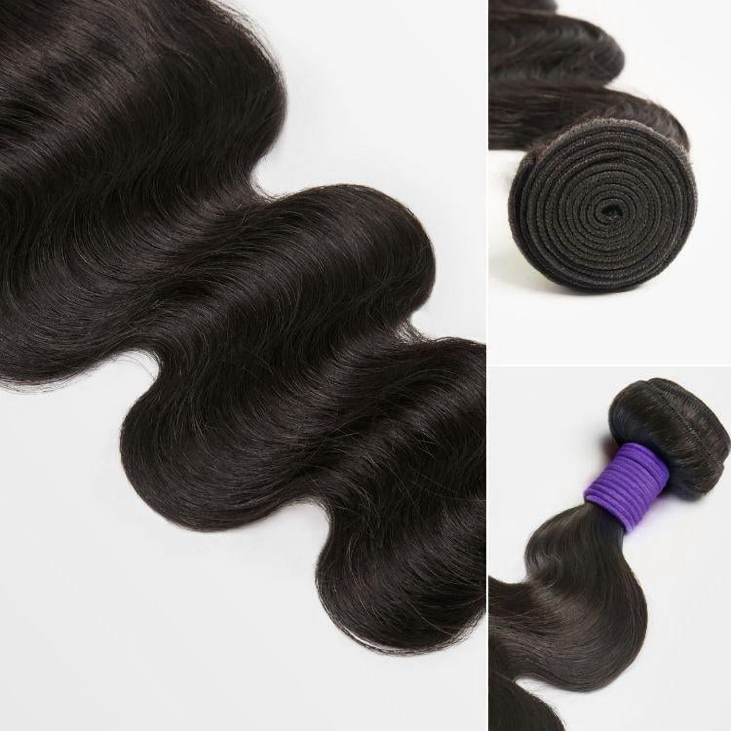 20in 1pc Body Wave 100% Virgin Brazilian Human Hair Bundle