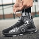 thumbnail image 4 of BINQER Zapatillas de baloncesto for hombre con malla transpirable y agarre duradero adecuadas tanto for deportes profesionales como casuales., 4 of 6
