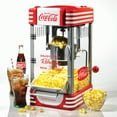 thumbnail image 2 of Coca-Cola Hot Air Popcorn Maker, 10-Cup Countertop Popcorn Machine with 2.5 oz Stainless Steel Kettle, Red, 2 of 7