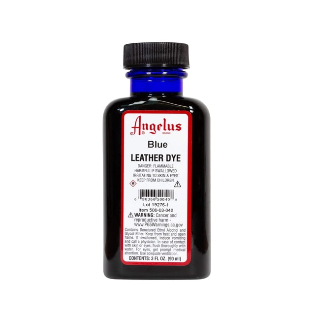 Tinte para piel Angelus Blue 90 ml a base de alcohol