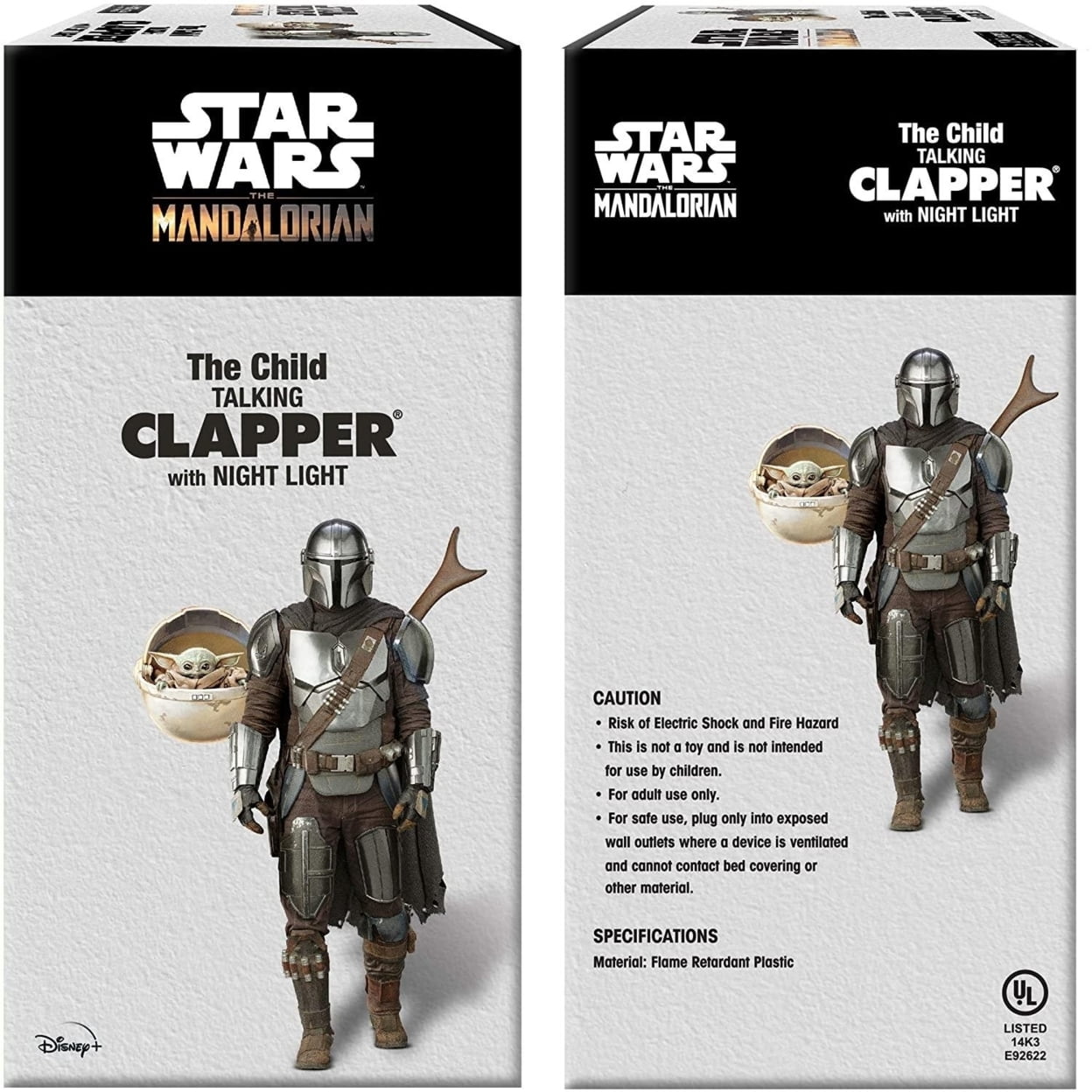 The Mandalorian: The Child Talking Clapper with night light