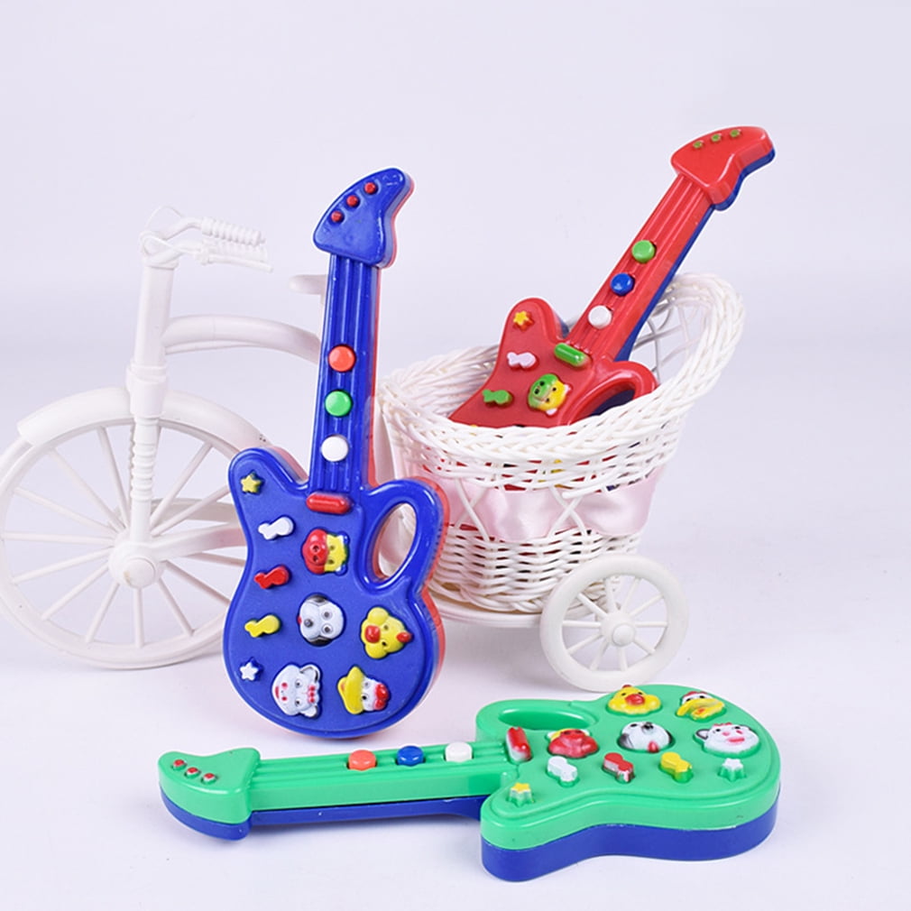 Children Baby Kids Guitar Toys Nursery Rhyme Wisdom Development Simulation BE 