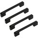 thumbnail image 1 of unbranded 4Ud De Puerta Y Gabinete Negros Estilo Con Tornillos De Fácil Instalación, 1 of 8