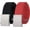 I-black+red, variant on Canvas Web Belt for Men Adjustable Cloth Fabric Military Belt with Metal Buckle