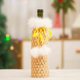 thumbnail image 1 of Fiudx Ofertas De La Semana Decoraciones Navideñas, Juego De Botellas De Vino Con Lentejuelas Navideñas, Juego De Vino De Racimos De Felpa, Vestido De Mesa, 1 of 5