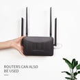 thumbnail image 3 of Power Outlet Holder Traceless Power Socket Socket Holder Holder Wall-Mounted Plastic Sticking Power Strip Support, 5pcs, 3 of 9