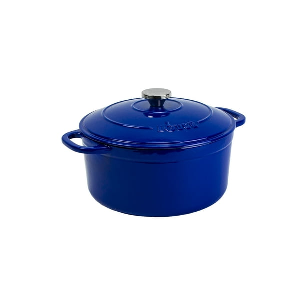 Lodge 4 Quart Enameled Cast Iron Dutch Oven Assorted Colors