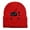 Red, variant on Vrotazzy Women Embroidered Cat Animal Knitted Hat with Ear Winter Warm,Size One Size