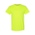 thumbnail image 2 of Gildan-High Visibility Safety Work T-Shirt| 50/50 Heavy Cotton & Polyester Safety Green Tee |5.3 oz |Size: M, 2 of 5