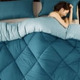 thumbnail image 4 of Multi Color 2-Tone Reversible Comforter Set, 4 of 5