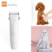 DKJ Xiaomi Mijia Pawbby Pet Shaver 2000mAh Removable Wash Safe Dog Cat Trimmer Grooming Low Vibration Low Noise Pet Supplies