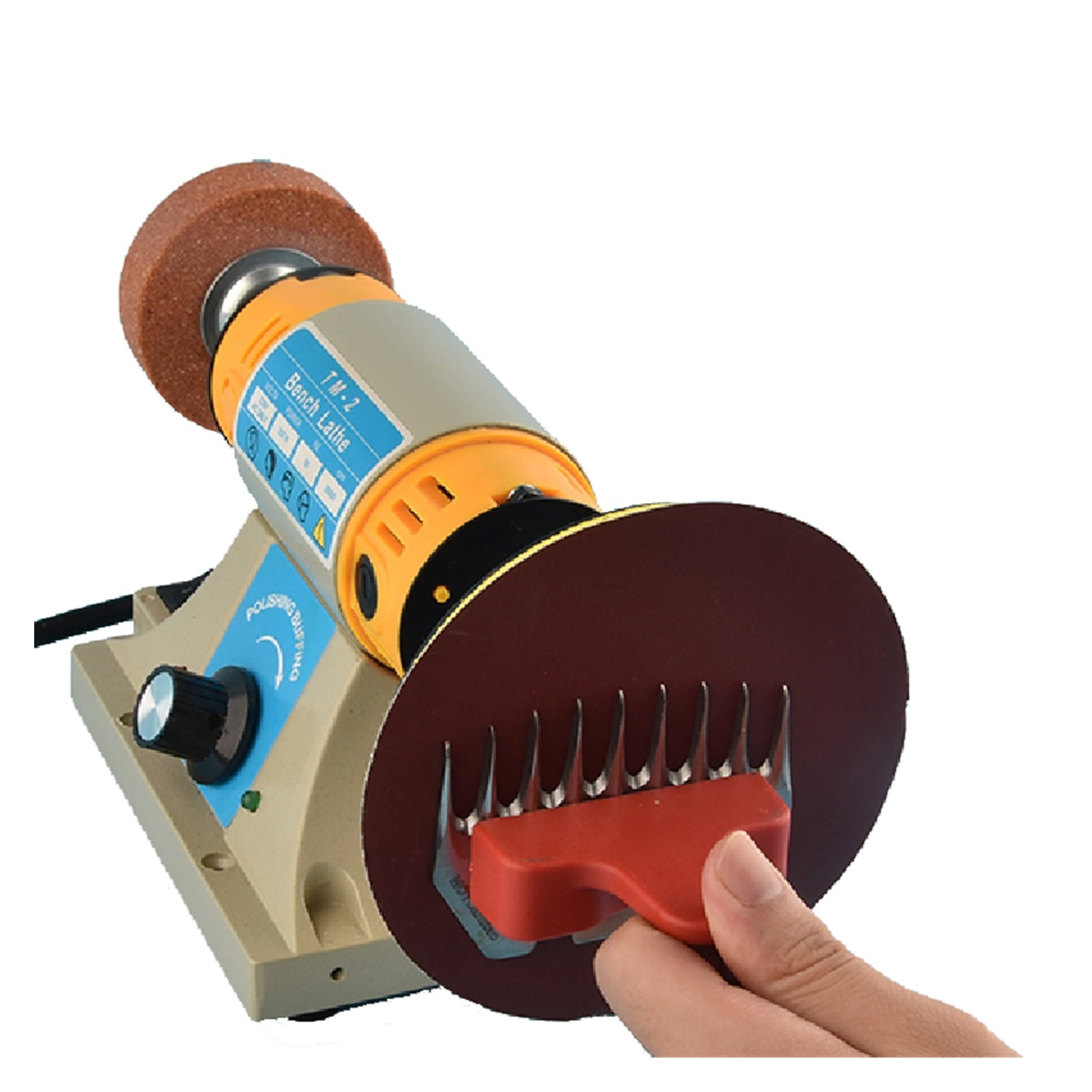 Knife Sharpener Benchtop Electric Grinder Sheep Blade DIY Sander Benchtop Lathe