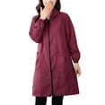 thumbnail image 4 of Pyhlmscde Women's Thin Work Rainproof And Windproof Coat, Jackets for Women, Women Fall Clothes, Winter Clothing for Women, 4 of 6