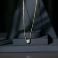 thumbnail image 6 of Rosec Jewels - Lab Grown Diamond Necklace for Women - EF-VS Quality - Ready to Gift with Jewelry Box, 10K Yellow Gold, 6 of 8