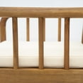thumbnail image 6 of Christopher Knight Home 7-Piece Outdoor Dining Set, Rattan Chairs with Cream Cushions and Teak Table, 6 of 16