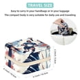 thumbnail image 5 of Rugby Travel Portable Square Jewelry Display Case: Storage Solution for Rings, Earrings, Necklaces, Bracelets, and More! Ideal for Girls and Women: Jewelry Stand, Display, and Box in One, 5 of 6