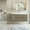 Grey, variant on Resenkos Wall Cabinet, Wall Mount Cabinet,48" Floating Bathroom Vanity with Sink,Resin Top Basin and Soft Close Drawers, Ash Grey