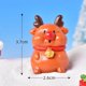 thumbnail image 1 of Árbol de Navidad, alce, ciervo, muñeco de nieve, modelo de estatuilla, decoración de hadas para jardín, accesorios DIY, decoración del hogar, artesanía en miniatura para casa de muñecas, 1 of 4