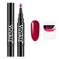 thumbnail image 1 of Lisbinx New Lazy Nail Polish Gel Manicure Pen Easy To Use In With Shiny Bright For Nail Art Design 18 Solid Colors 5ml Clearance Items, 1 of 1