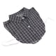 thumbnail image 1 of Cuello Falso para Mujeres Collar Desmontable de Falsificación de Escocés Gris, 1 of 7