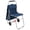 Blue, variant on Creative Mark The ArtComber Foldable Chair Cart, Black - Artist Trolley With Adult-Sized Seat, Portable Plein Air Rolling Chairs, Multi Use - Personal Shopping, Groceries, Painting, Travel, Beach
