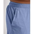 thumbnail image 6 of Hanes Originals Jersey Shorts Men's Tri-Blend Pull-On Elastic Waistband Pockets 7 inseam, 6 of 6