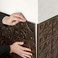 thumbnail image 3 of FASÄDE 47 in. Decorative Vinyl Large Profile Outside Corner Trim Oil Rubbed Bronze (5 Pack), 3 of 7
