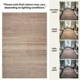 thumbnail image 4 of GLN Rugs Pompeii - Contemporary, Machine Washable Area Rug 9'x12' Moroccon Brown Home Carpet, 4 of 9